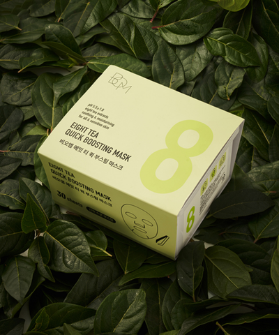 B.O.M Eight Tea Quick Boosting Mask (30 sheets)