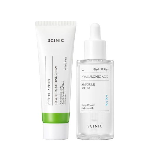 SCINIC SCINIC Centella asiatica PDRN Cream + Hyaluronic Acid Ampoule Serum 50ml