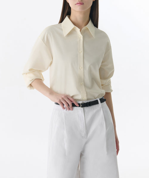 MUSINSA STANDARD WOMAN MUSINSA STANDARD WOMAN Women's Shirt Ecru
