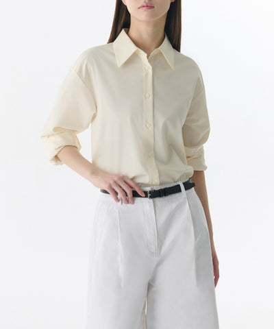 MUSINSA STANDARD WOMAN Women's Shirt Ecru