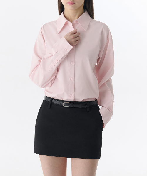 MUSINSA STANDARD WOMAN MUSINSA STANDARD WOMAN Women's Shirt [Rose Water]