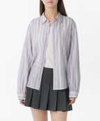 MUSINSA STANDARD WOMAN MUSINSA STANDARD WOMAN Relaxed Multi-Stripe Shirt (Size)