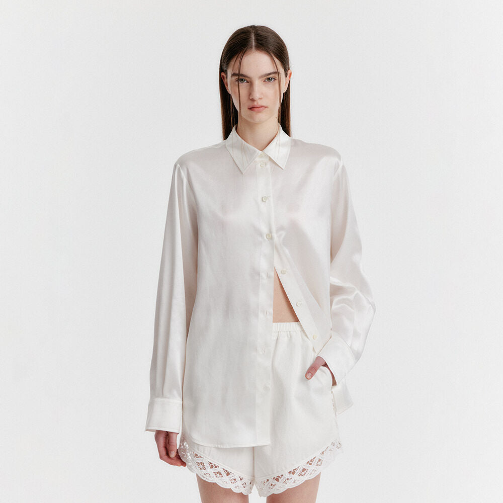 EENK YIRINA Relaxed-fit Shirt - White