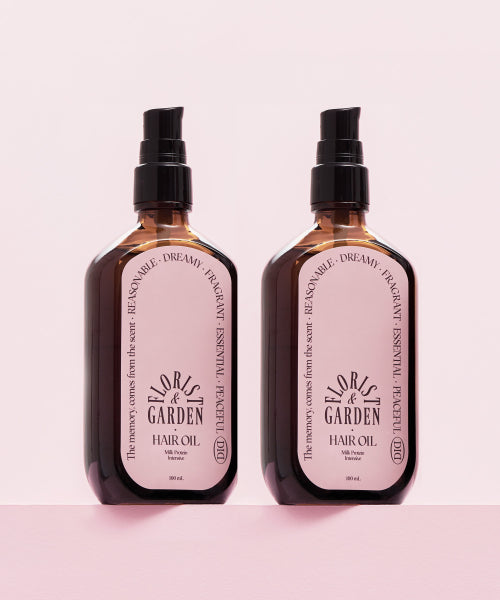 ODID [2 bundles] Milk Protein Intensive Hair Oil Florist Garden 100ml+100ml