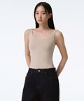 MUSINSA STANDARD WOMAN MUSINSA STANDARD WOMAN Women’s Sleeveless Undershirt Beige