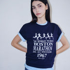WAVE UNION Kathrine T-shirt Navy