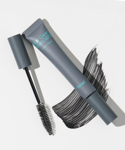 DALEAF Glam Hair Cover Mascara 24g Natural Black Set (16g + 8g)