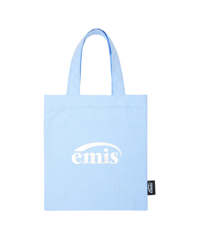 EMIS Silver Logo Mini Eco Bag - Sky Blue