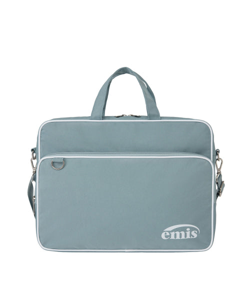 EMIS EMIS Nylon Zip-Pocket Messenger Bag