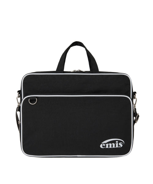 EMIS EMIS Nylon Zip-Pocket Messenger Bag