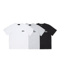 EMIS EMIS T-Shirt Set A (White/Black/Heather Gray)