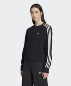ADIDAS ADIDAS Knitted Crew Sweatshirt - Black