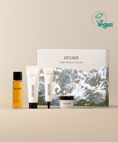 UREUN 4-piece vegan basic travel kit