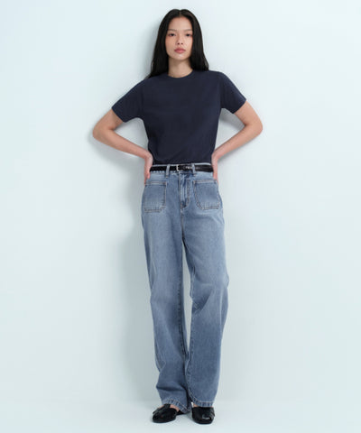 MUSINSA STANDARD WOMAN Denim Pants Regular Fit