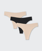 MUSINSA STANDARD WOMAN MUSINSA STANDARD WOMAN Women's Seamless Tee Panties 3 Pack