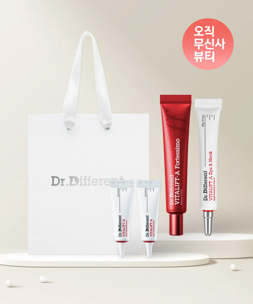 DR.DIFFERENT [6/25 Sequential Delivery] Vita Lift-A Fortessimo + Eye & Neck + 2 Vita Lift-A Miniatures + Shopping Bag Special Set