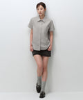 MUSINSA STANDARD WOMAN MUSINSA STANDARD WOMAN Shirt Light Warm Gray