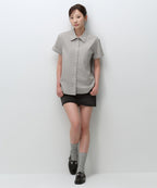 MUSINSA STANDARD WOMAN MUSINSA STANDARD WOMAN Shirt Light Warm Gray