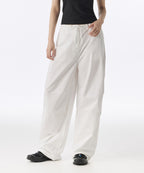 MUSINSA STANDARD WOMAN MUSINSA STANDARD WOMAN Women's Cotton Parachute Pants [White]