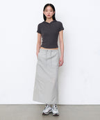 MUSINSA STANDARD WOMAN MUSINSA STANDARD WOMAN Skirt Women's Nylon Banding Long