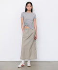 MUSINSA STANDARD WOMAN MUSINSA STANDARD WOMAN Skirt Light Beige