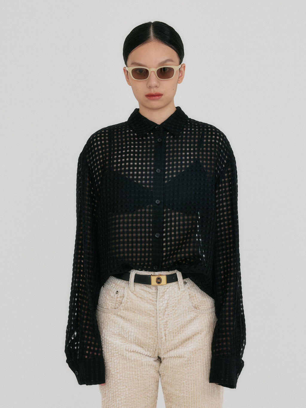 EENK ZIADIN Classic Shirt - Check Black