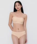 MUSINSA STANDARD WOMAN MUSINSA STANDARD WOMAN Women's Seamless Off Shoulder Bra Light Beige