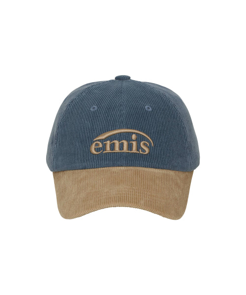 EMIS EMIS CORDUROY TWO-TONE BALL CAP - ONE SIZE