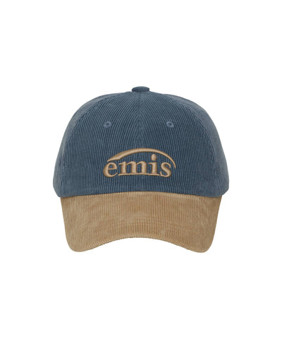 EMIS CORDUROY TWO-TONE BALL CAP - ONE SIZE