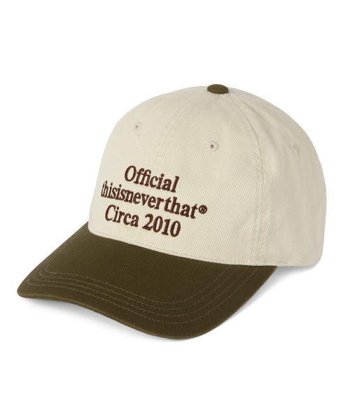 THISISNEVERTHAT THISISNEVERTHAT Times Cap Beige/Brown
