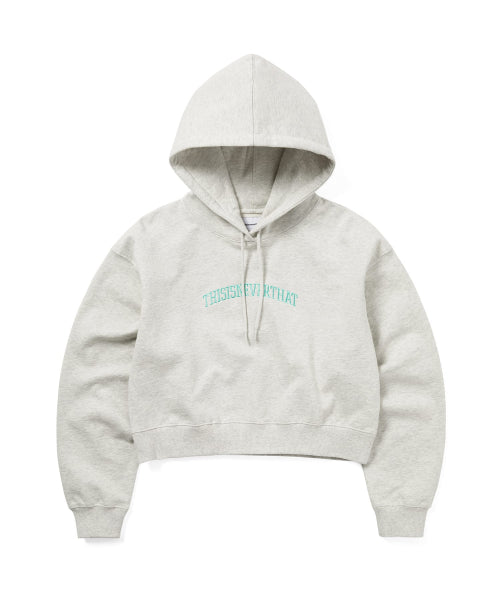 THISISNEVERTHAT THISISNEVERTHAT Arch-Logo W Hoodie Oatmeal