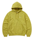 THISISNEVERTHAT THISISNEVERTHAT Quarter Button Hoodie Lime Green