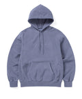 THISISNEVERTHAT THISISNEVERTHAT Overdyed Embroidery Hoodie Purple Grey