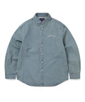 THISISNEVERTHAT THISISNEVERTHAT Washed Denim Shirt Washed Blue