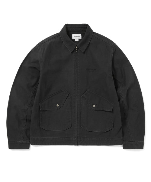 THISISNEVERTHAT THISISNEVERTHAT Washed Work Jacket Black