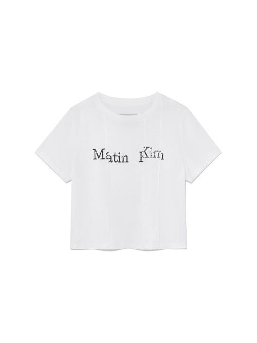 MATIN KIM MATIN KIM T-Shirt Crop Top