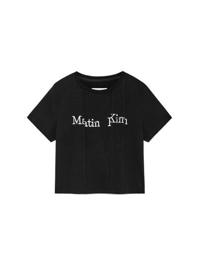 MATIN KIM T-Shirt Crop Top