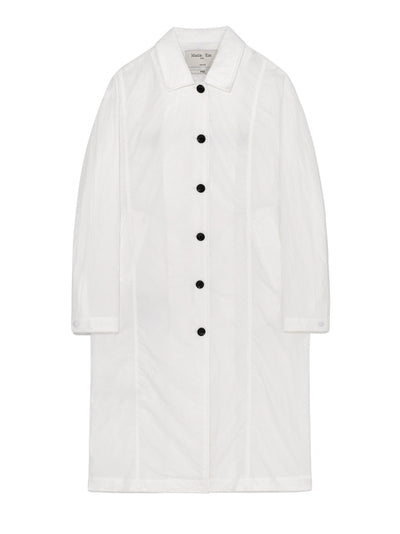 MATIN KIM Long Coat for Women in White