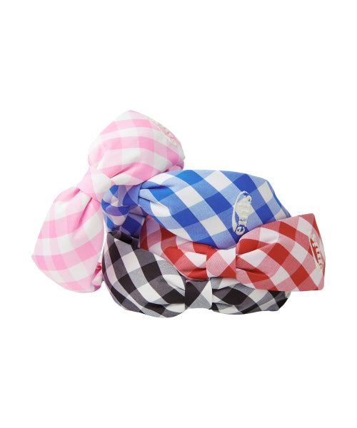 EMIS EMIS Gingham Check Ribbon Hairband