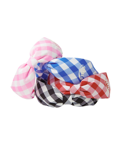 EMIS Gingham Check Ribbon Hairband