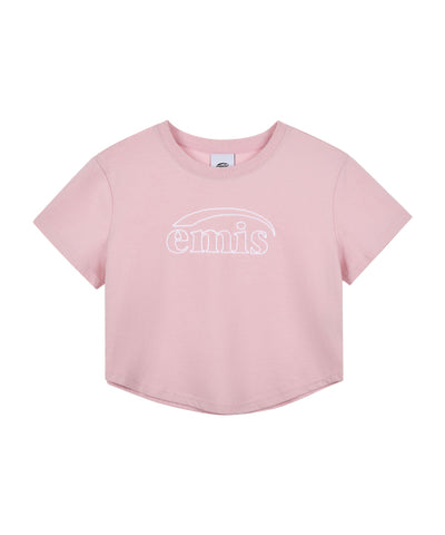 EMIS T-Shirt Pink/White