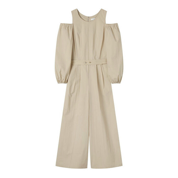 DEWL DEWL Jumpsuit Cut-out Volume Sleeve