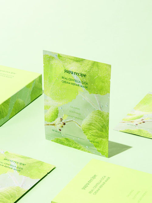 PAPARECIPE PAPARECIPE Real Centella Cica Cream Repair Mask (10 sheets)