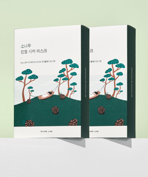 Round Lab Round Lab Pine Tree Soothing Cica Mask 20 Sheets