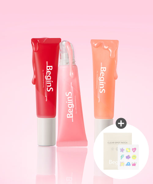 BEGINS BEGINS Lip Care Color Oil (Clear Spot Patch Provided)