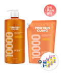 ELASTINE Protein Clinic Highly Nutrient Protein Shampoo 1000ml + Refill 900ml