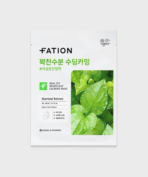 FATION FATION Real Fit Houttuynia Cordata Calming Mask 1 Piece