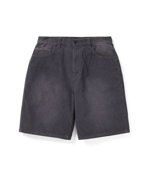 THISISNEVERTHAT THISISNEVERTHAT Overdyed Corduroy Short Dark Purple