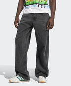 ADIDAS ADIDAS Denim Pants Loose Fit - Black