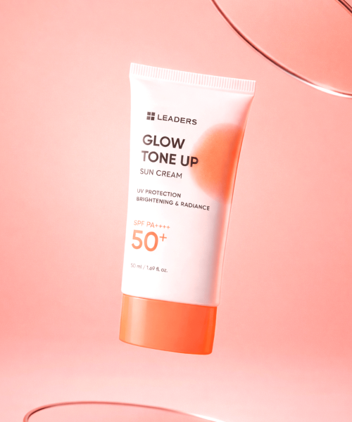 LEADERS COSMETICS LEADERS COSMETICS Glow Tone Up Mixed Tea Sun Cream SPF 50
